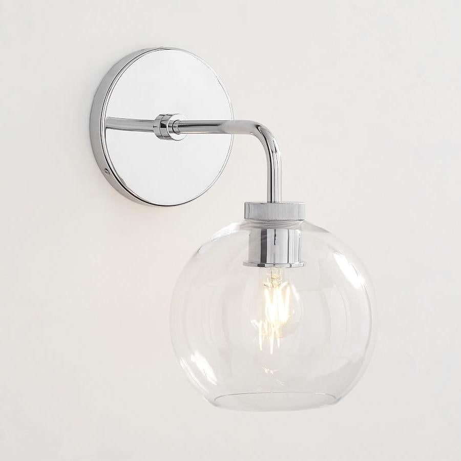 Aplique de pared Kaia de cristal con forma de globo moderno, 1 luz, sku4.webp__PID:5778fab2-57c6-4b51-8ba9-066798bbfb19