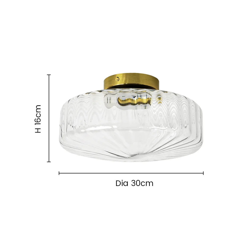 Rowena moderne ronde geribbelde glazen plafondlamp van messing (2).webp__PID:d23f9d1a-04d5-4010-8d8b-27deb0a784bb