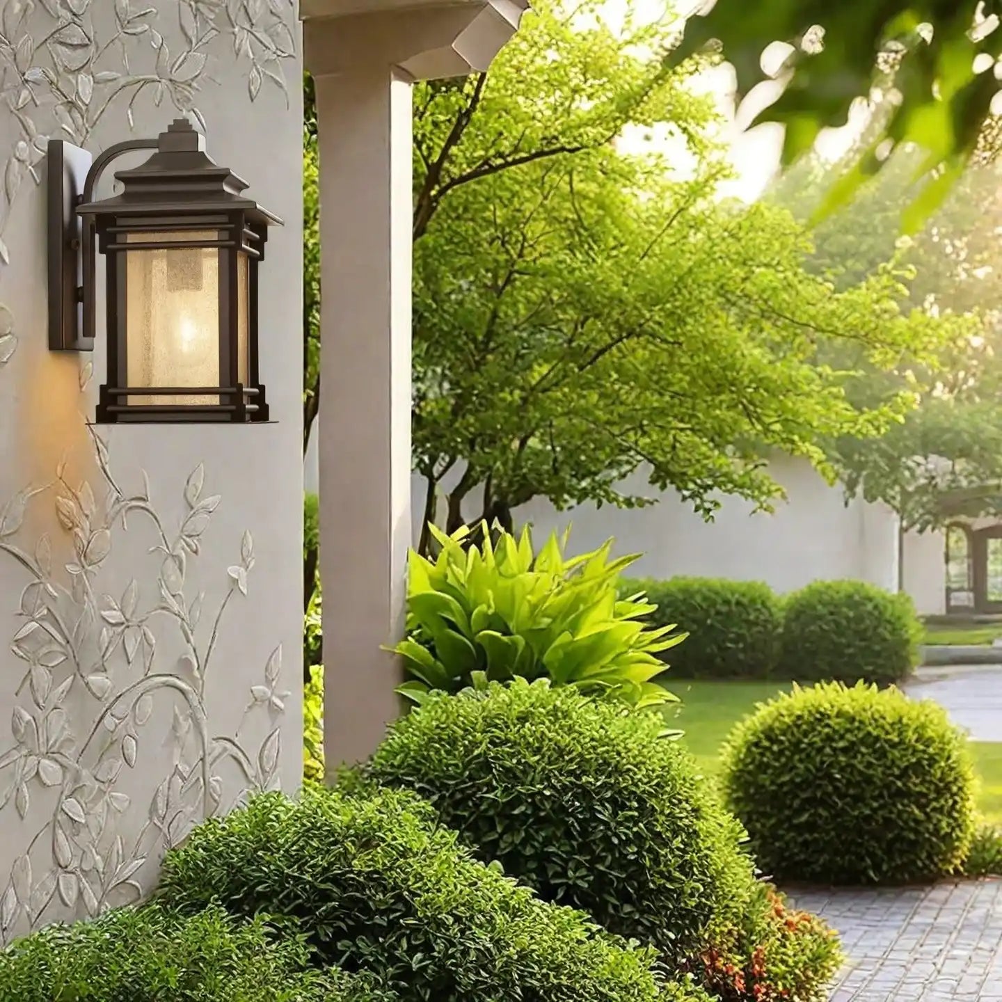 Lámpara de pared exterior estilo misión rústica de granja Hickory Point de Maxim Franklin Iron Works - 20.webp__PID:2dfd08b0-2e35-4f25-add8-808b598786f4