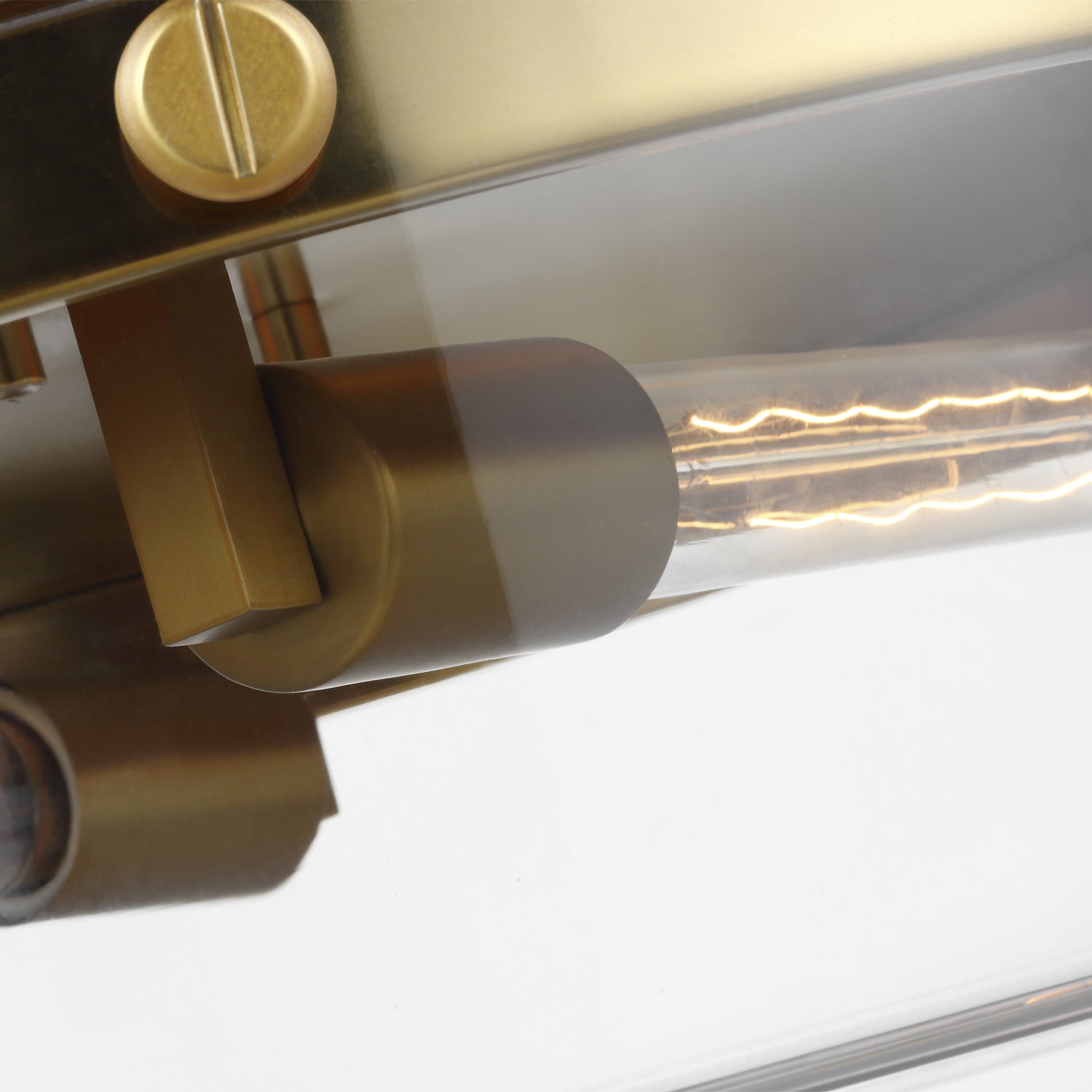 Yari Industrial 2-Light Cylinder Clear Glass Flush Mount Light (1).jpg__PID:8c766fa0-796a-4f44-8769-745d16ad8f88