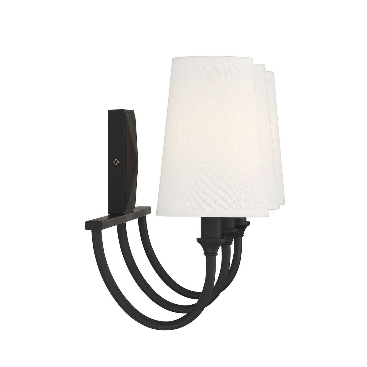 Lámpara de tocador Aurora Modern Farmhouse de tela blanca de 3 luces (8).webp__PID:4939b92e-bd2b-4451-b9f7-4af399cf8634