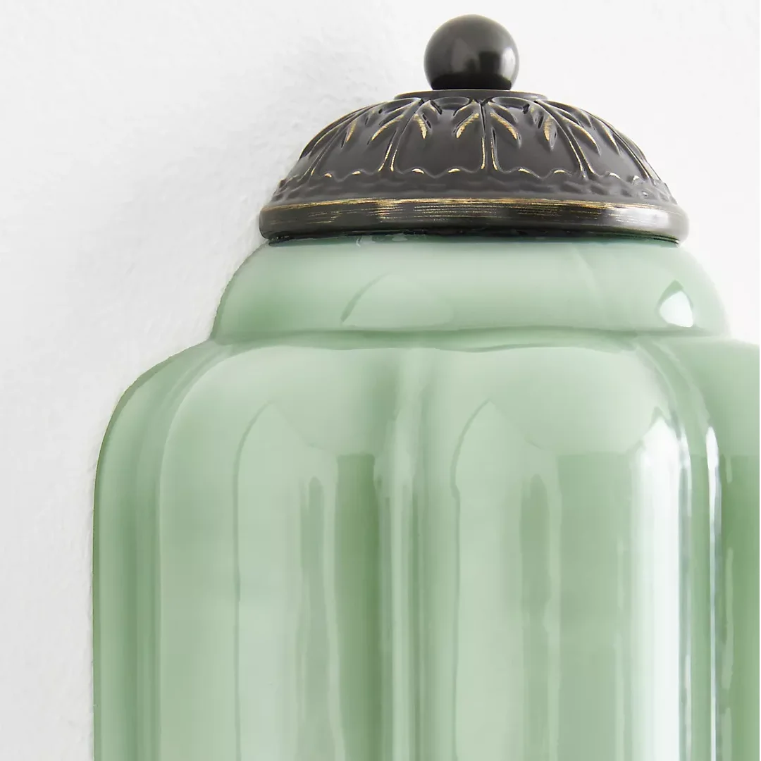 Mania Vintage Antique Milk Glass Flush Eloise Sconce (10).webp__PID:2e9b655e-afab-4794-b023-520b1a7177e7