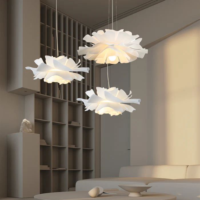 Suspension Elijah moderne et minimaliste en forme de fleur de lotus blanche (6).webp__PID:597ffe5e-7c98-4ce0-b92b-3f7ee5736c82