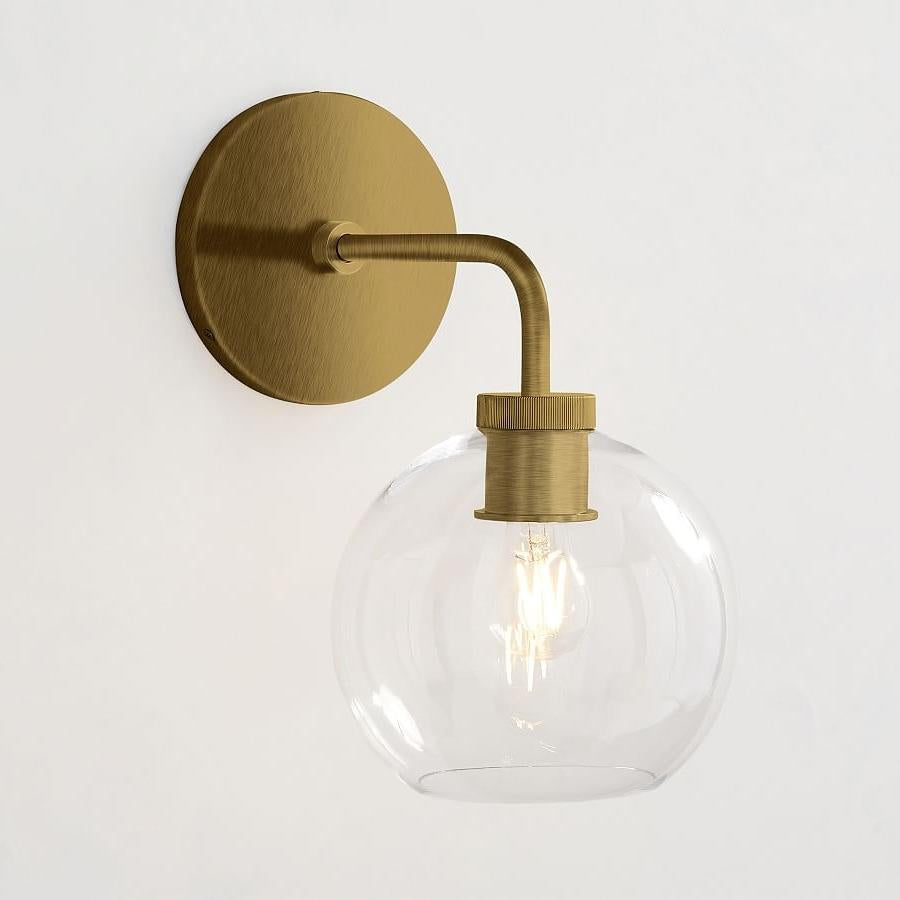 Aplique de pared Kaia de cristal con forma de globo moderno, 1 luz sku3.webp__PID:194ed4d2-abd4-4560-958f-a58d81a260c8