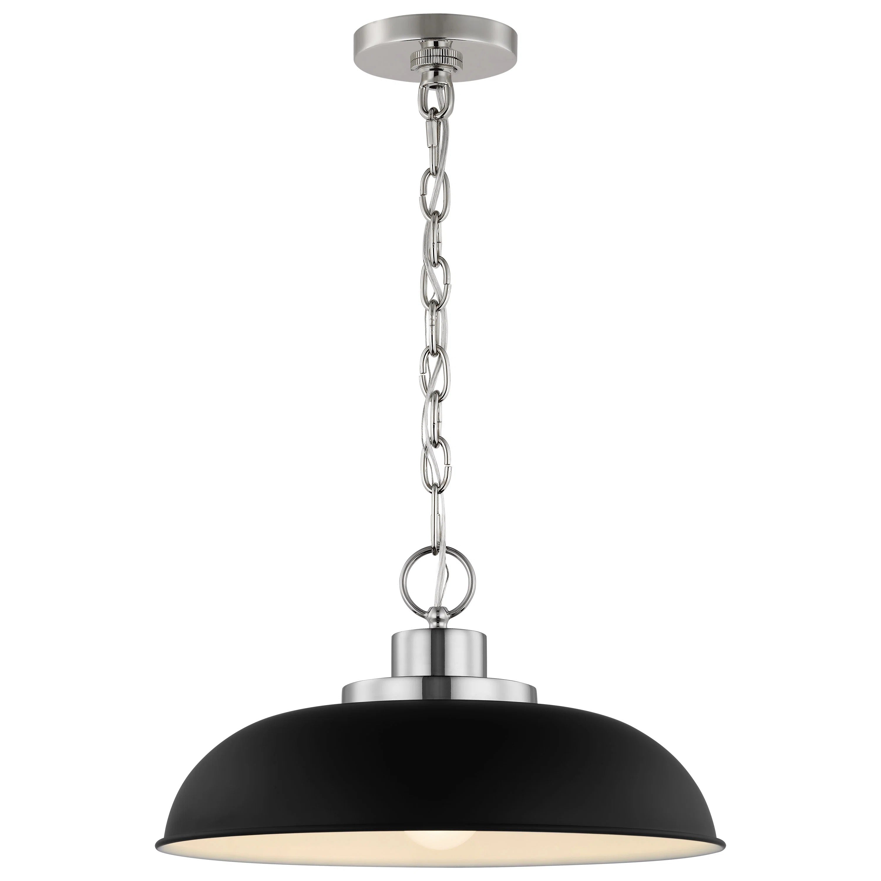 Briony Moderne Pendelleuchte mit weißer Metallkuppel sku3.webp__PID:d1d84811-7762-4b07-b197-afc617f7a04c