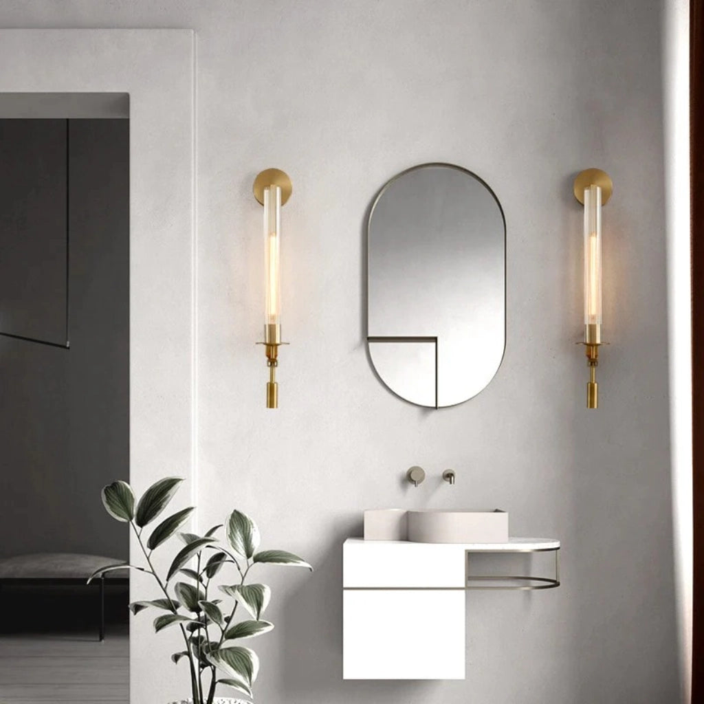 Lámpara de pared LED industrial moderna Daelen con columna de vidrio acanalado - 10.webp__PID:a824dcab-a012-41ce-be18-a667e2732fc7