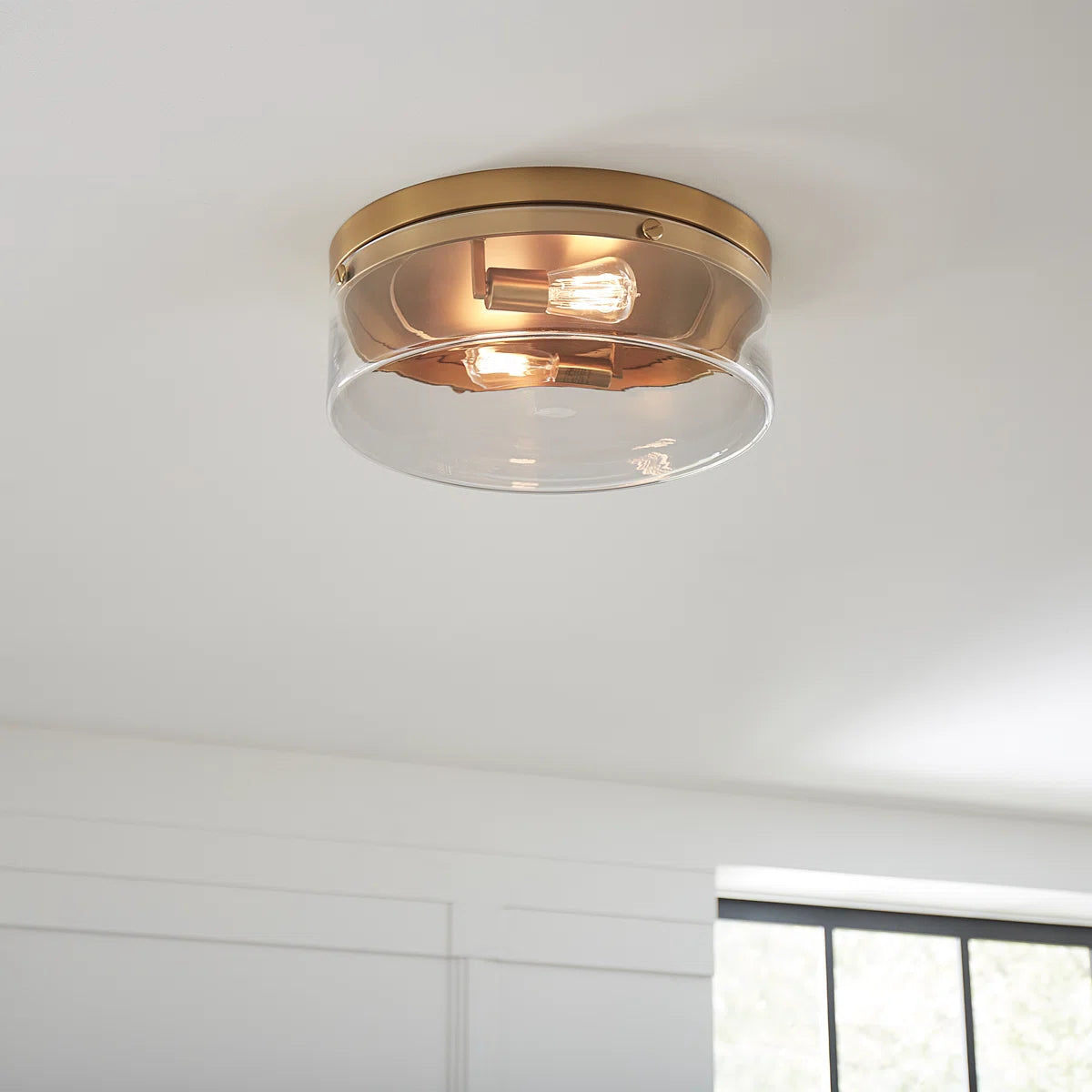 Yari Industrial 2-Light Cylinder Clear Glass Flush Mount Light (3).webp__PID:6a7f4447-6974-4d16-ad8f-880073376edc