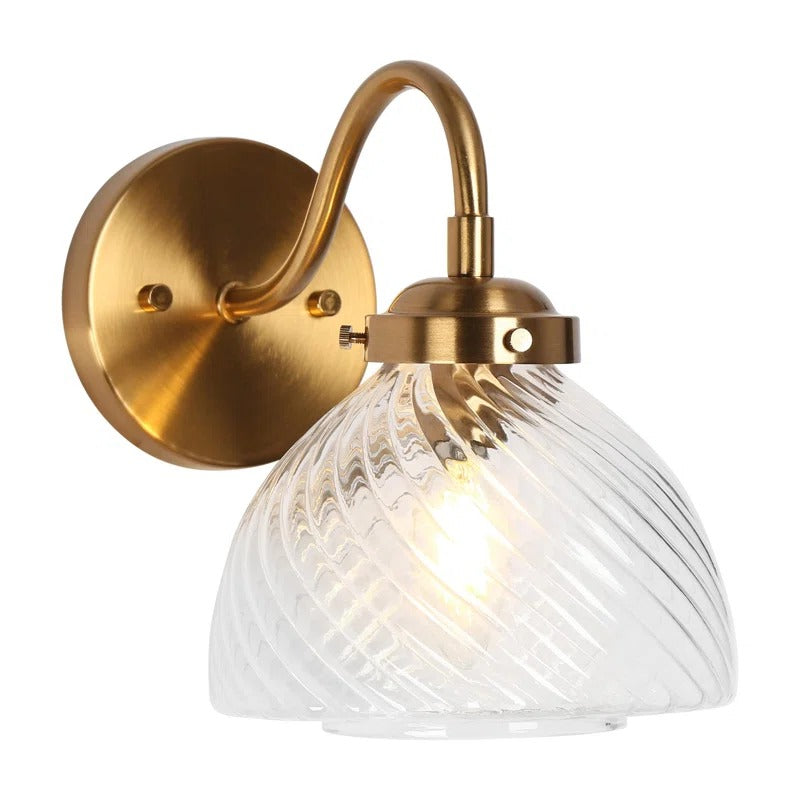 Elora Vintage Brass Swirled Glass Wall Sconce sku.webp__PID:9c14b775-22bb-49e1-b083-1311ce4a0946