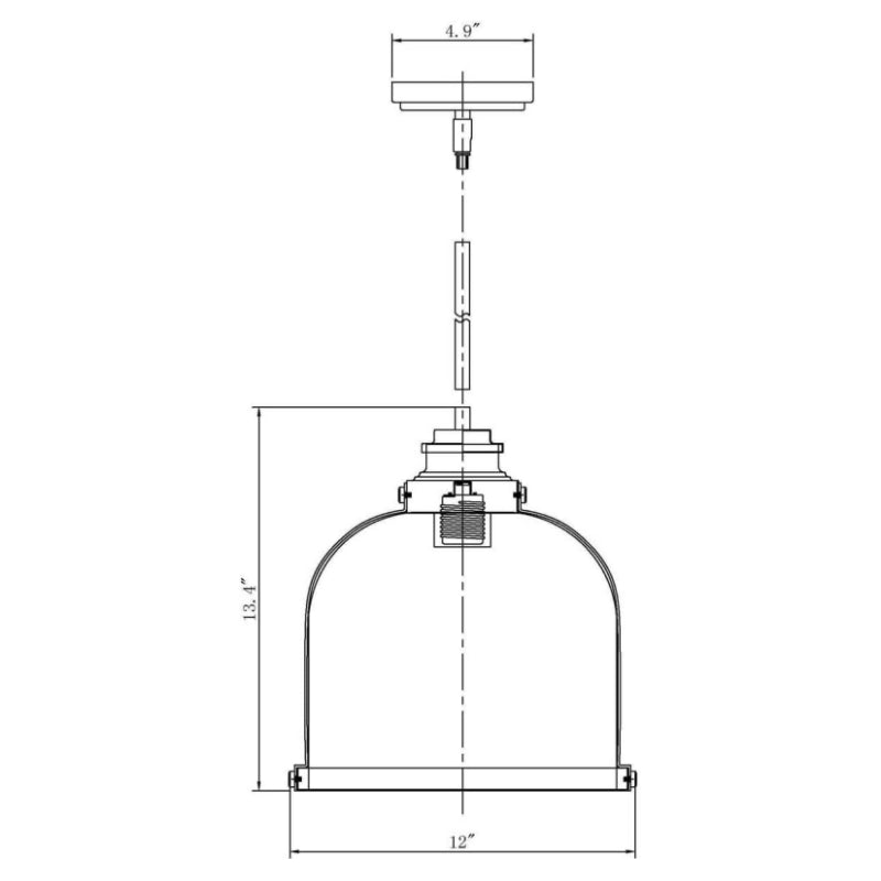 Solène Minimalist Nickel Seeded Glass Dome Pendant Light尺寸图.webp__PID:cdebd59a-4a58-410e-ad2e-5d66ab283295