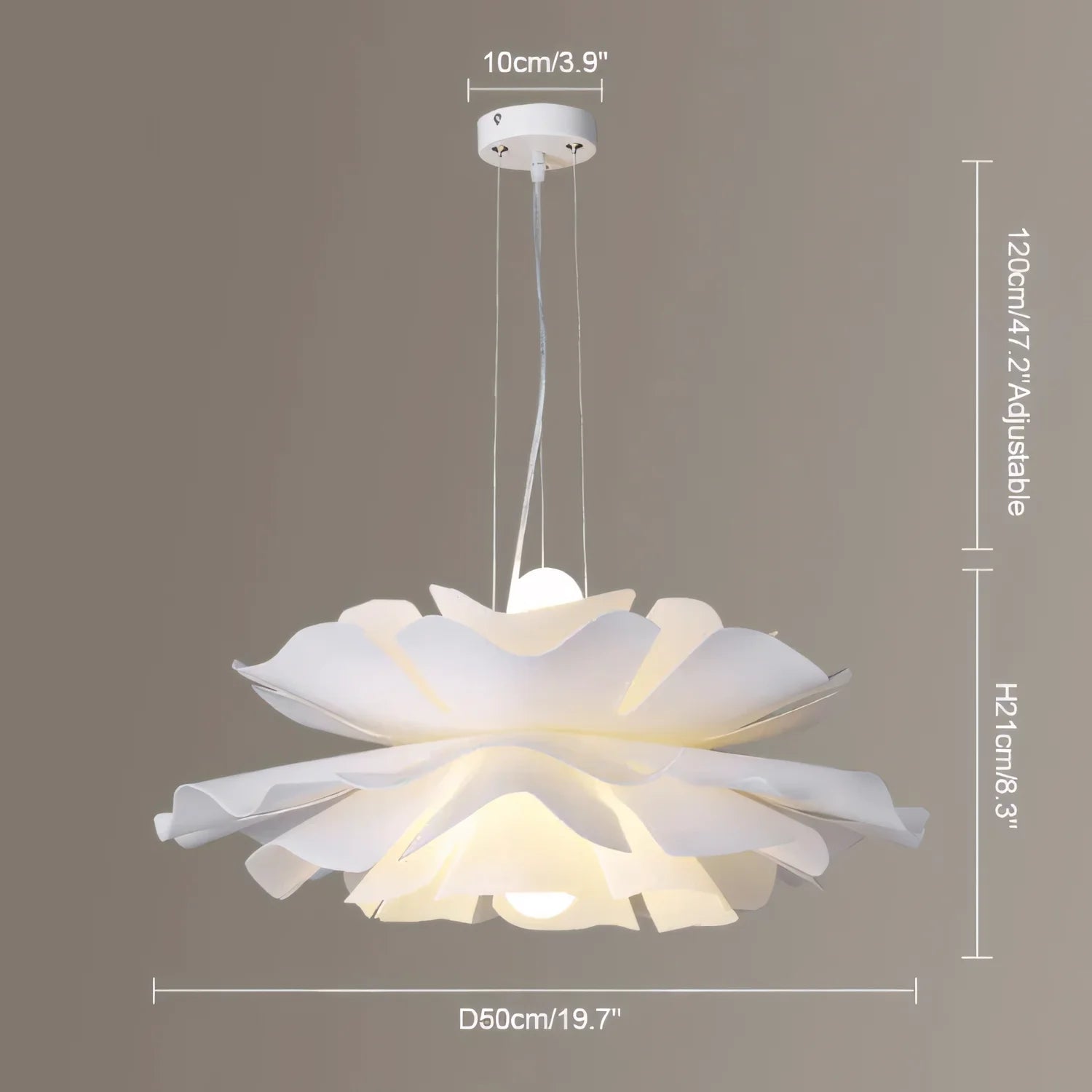 Suspension Elijah moderne et minimaliste en forme de fleur de lotus blanche1 (3).webp__PID:0c47f7db-6860-4ef0-b891-9095577d4aff