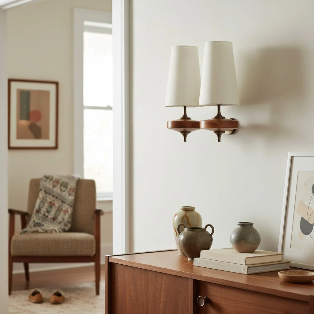 Kaelen Vintage Fabric Tapered Accent Wall Sconce weiß 9.webp__PID:99f9b020-f8ae-4792-8ec0-885ccb6692b0