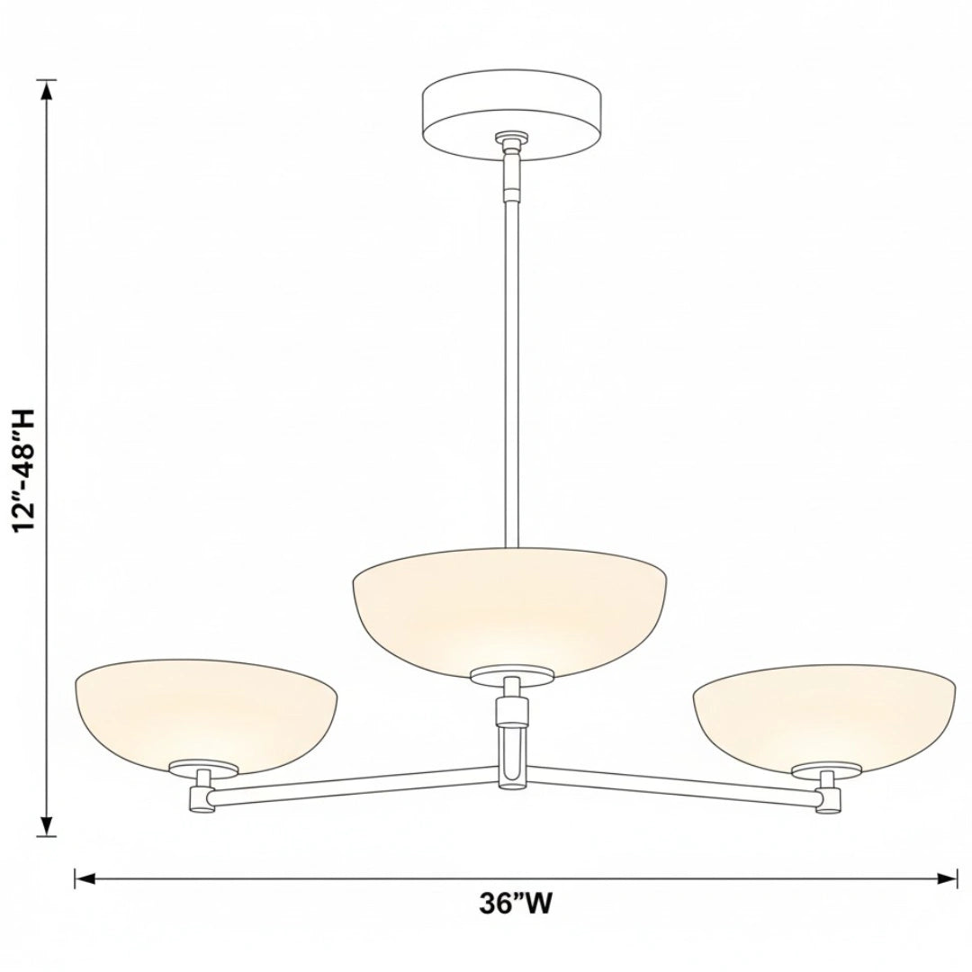 Melanie Vintage 3-Light Champagne Glass Chandelier size.webp__PID:fcfdbd44-07ee-48b5-8004-9100cadcb5c1