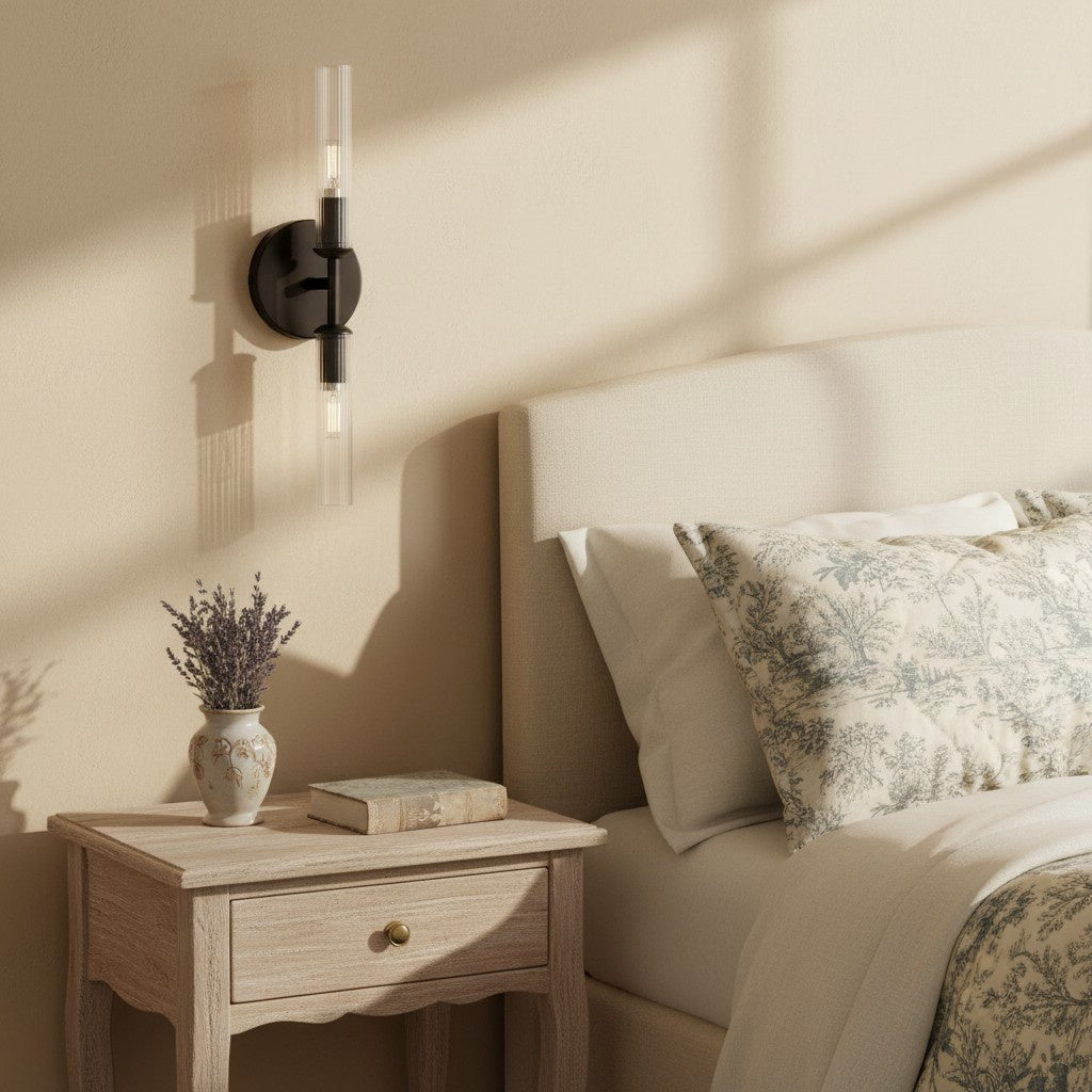 Marvin Farmhouse Ribbed Glass Tube Wall Lamp50.jpg__PID:c033f3bf-610c-44a7-ae01-fc280c362b18