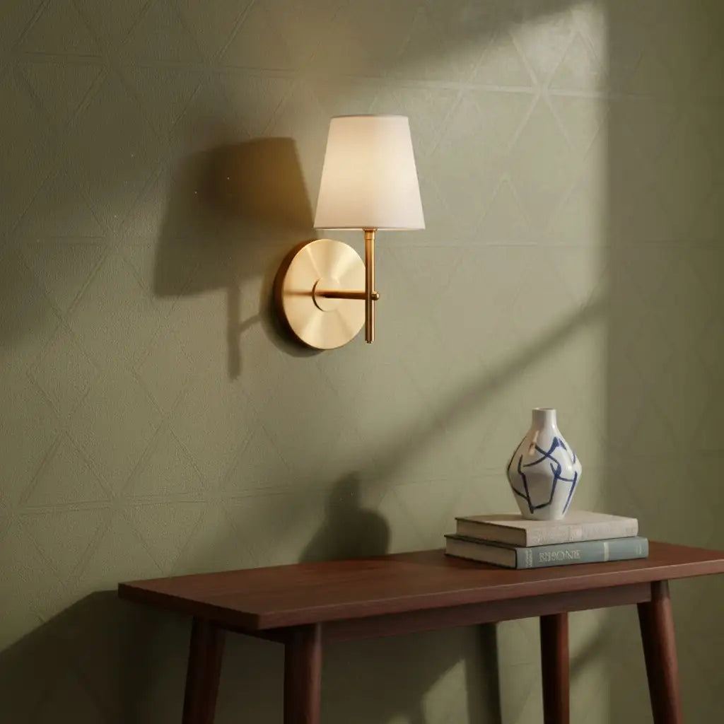 Kaelis Mid-Century Fabric Brass Wall Sconce11.webp__PID:cd8029a1-9518-4d21-900b-a2ccfb7d960e