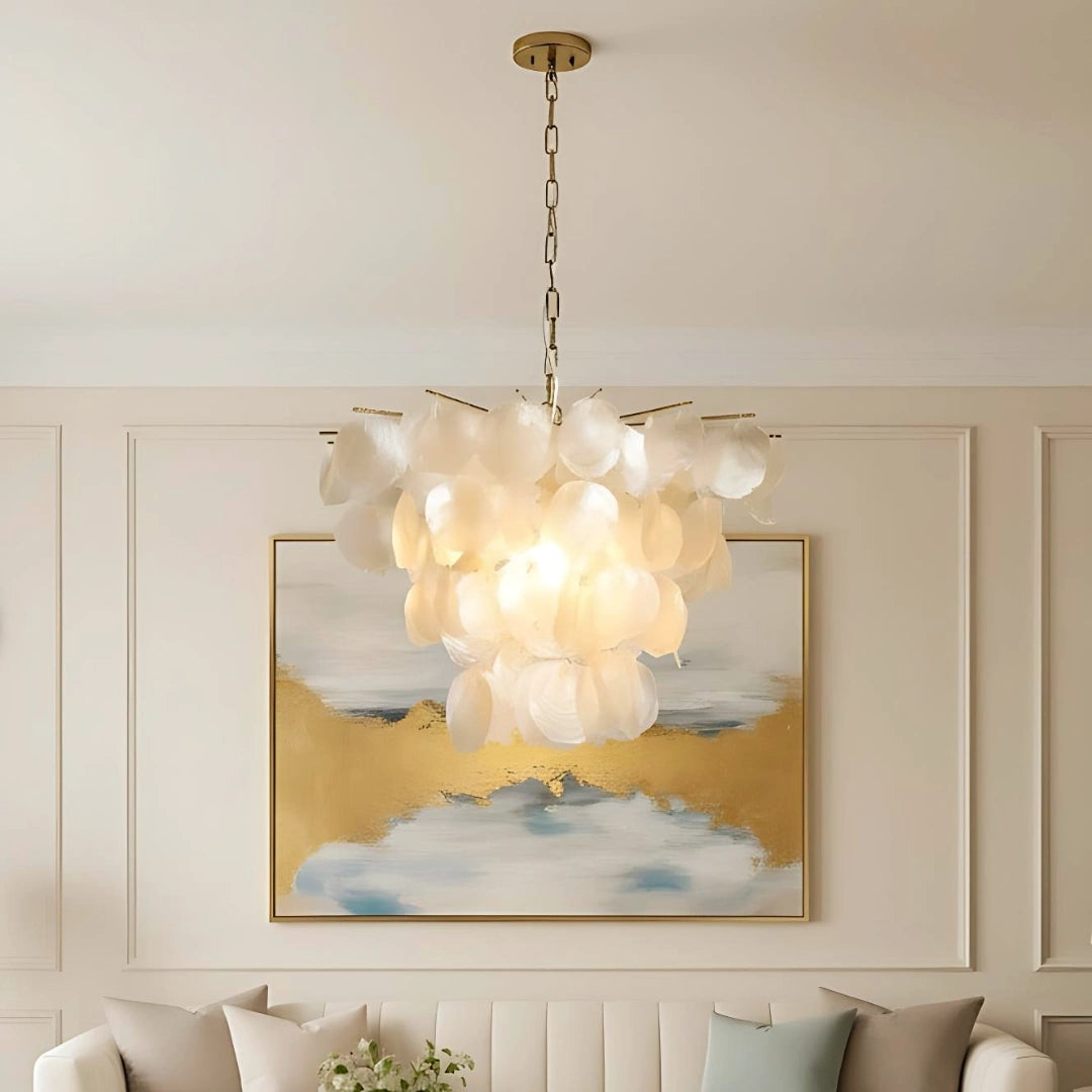 Leslie Luxury Natural Shell Metal Chandelier3.webp__PID:85e1e283-dadf-4604-855a-6d344d0a3aa3