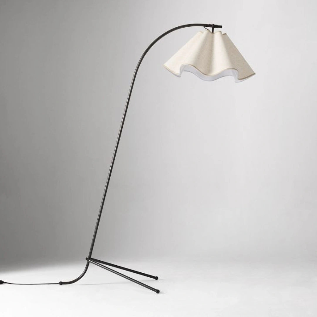 Antoine Modern Pleated Linen Fabric Floor Light dark bronze off.webp__PID:ef5d83c6-2104-4def-95ad-98f478465b91