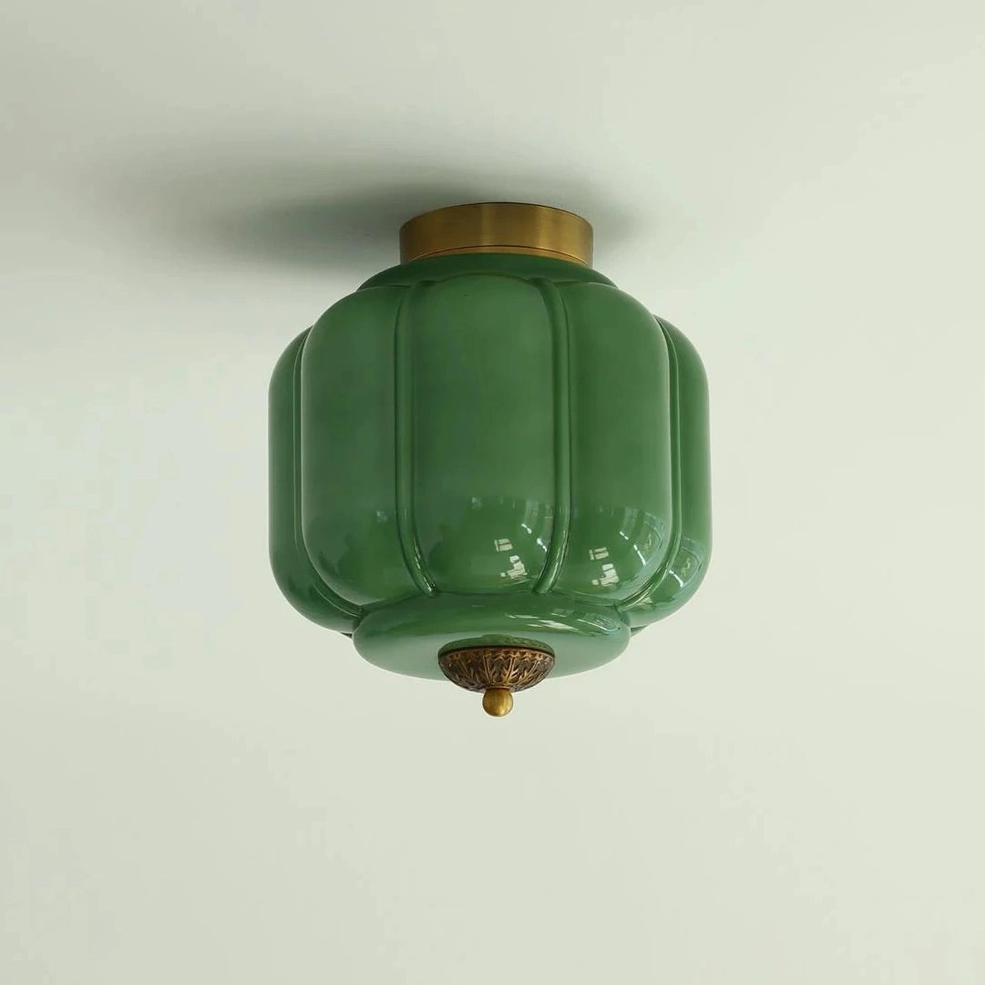 Karen Vintage Cream Glass Lantern Ceiling Light green off.webp__PID:5ea618a5-1343-4663-b0d2-30e1329288a3