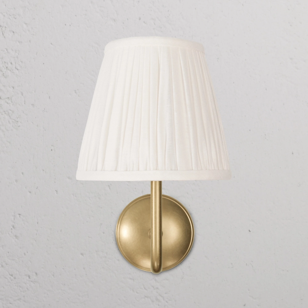 Finn Pleated Shade Brass Arm Wall Sconce4.webp__PID:8209f91f-8a46-40e6-8edd-9b956da439e7