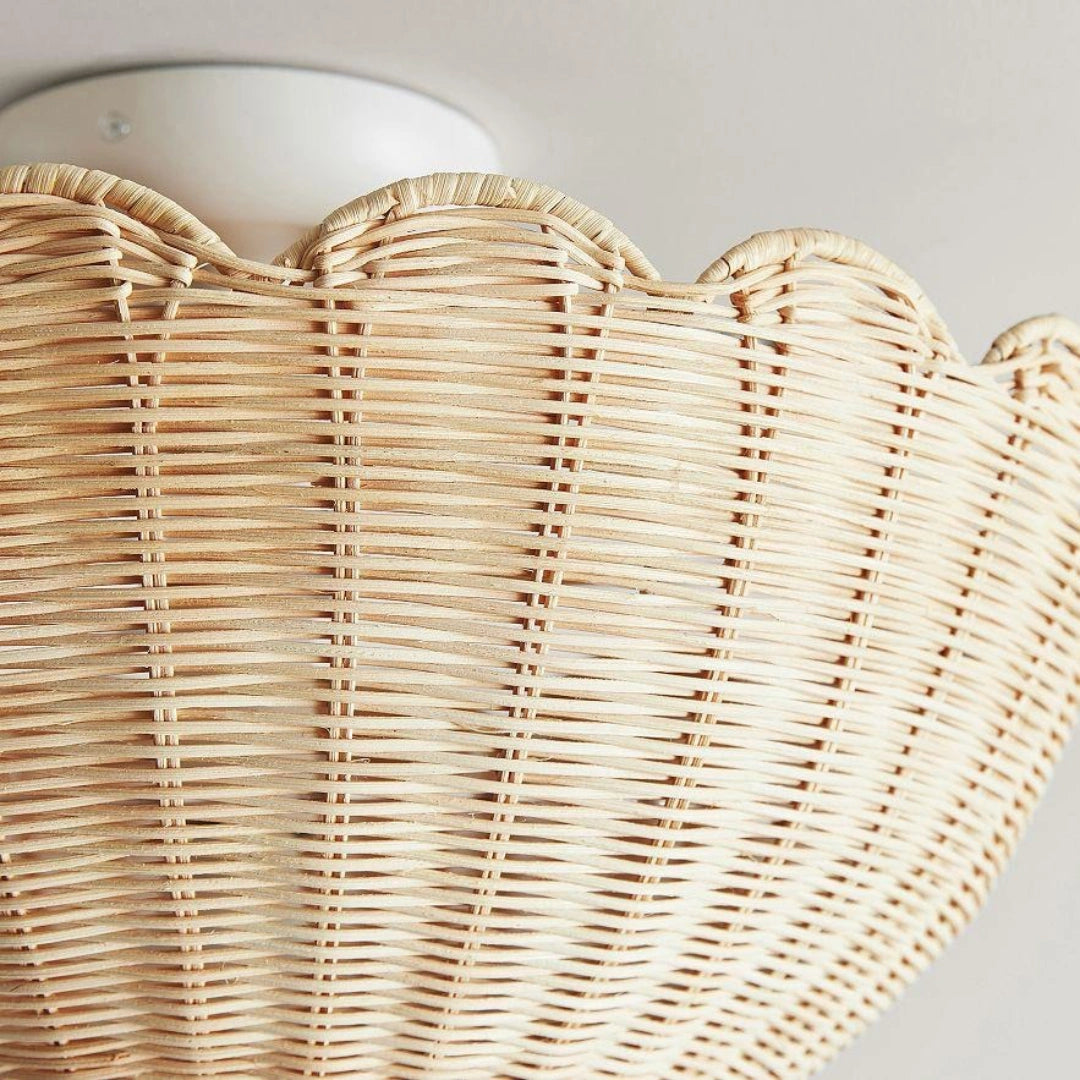 Oscar Bohemian Rattan Flower Ceiling Light detail1.webp__PID:3e3ac8a2-b978-4c6e-86c7-465f499269fc